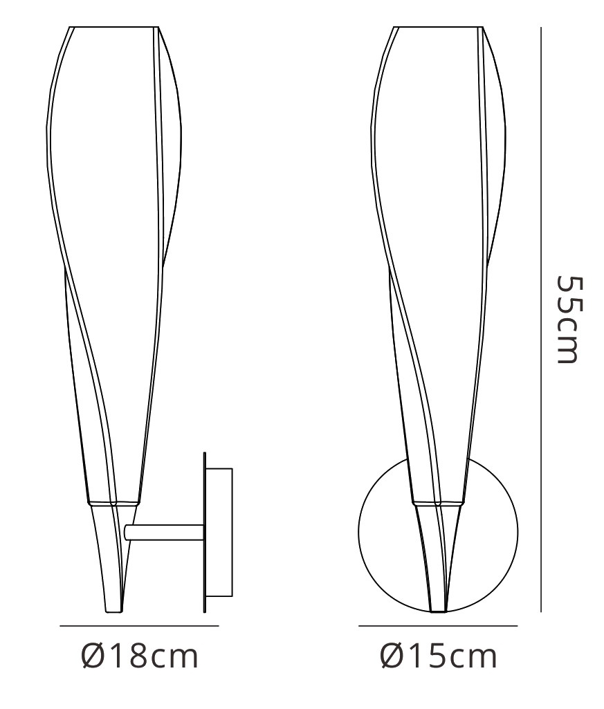 Neo Wall Lights Mantra Armed Wall Lights